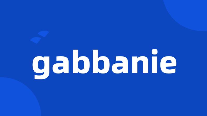 gabbanie