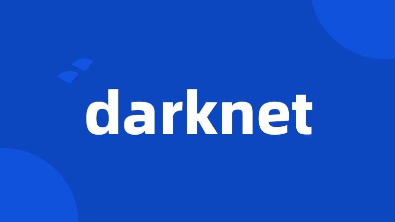 darknet