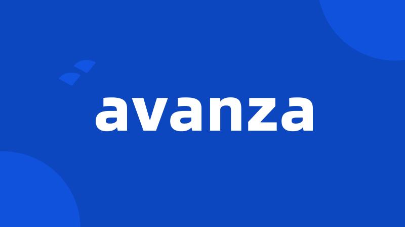 avanza