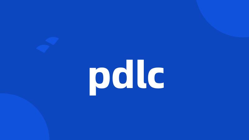 pdlc