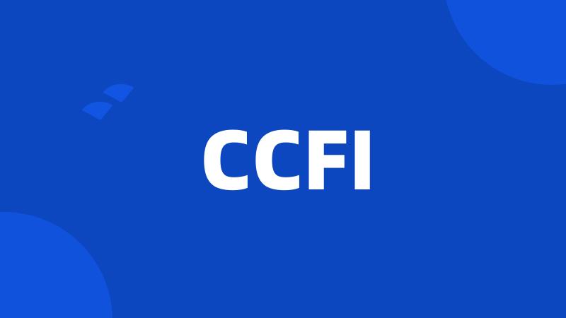 CCFI