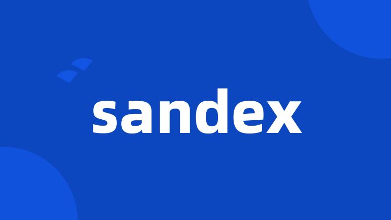 sandex