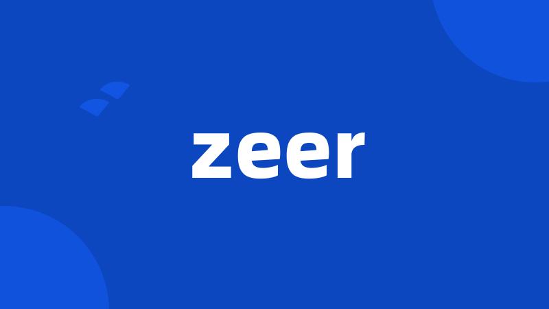 zeer