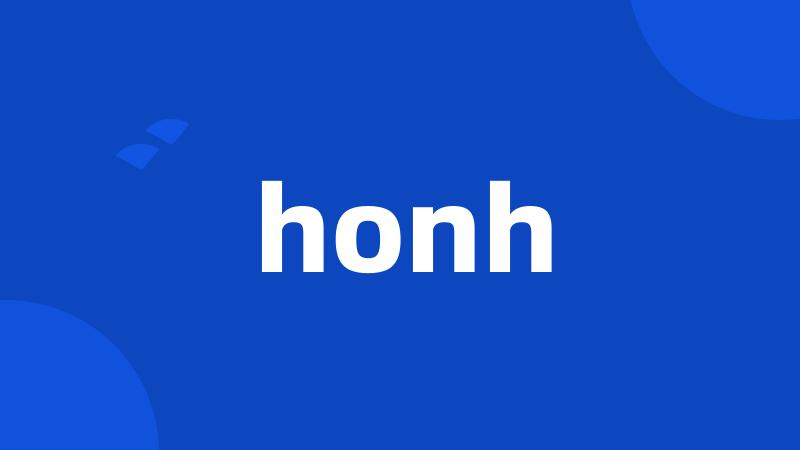 honh