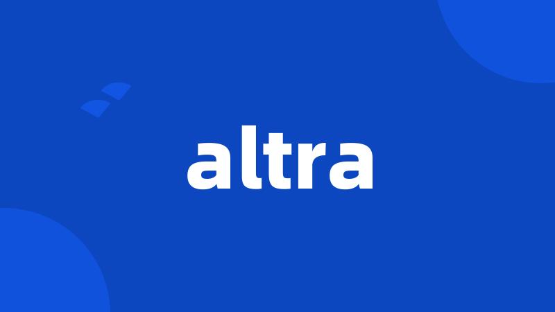 altra