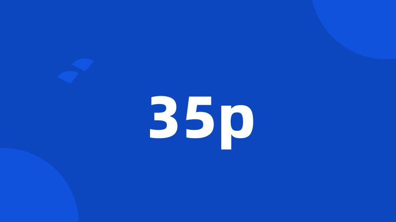 35p