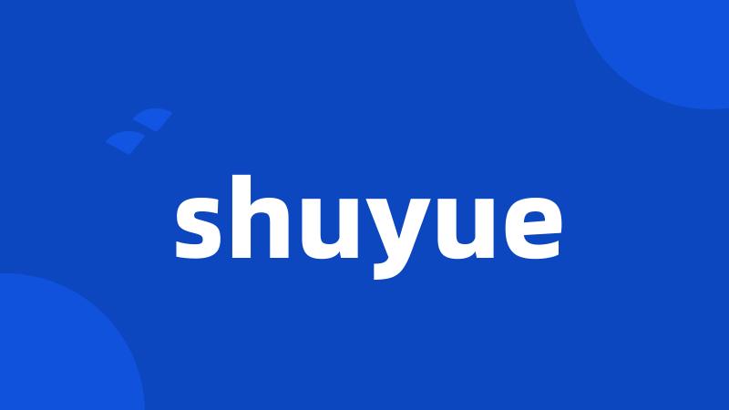 shuyue