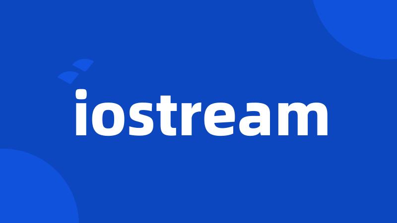 iostream