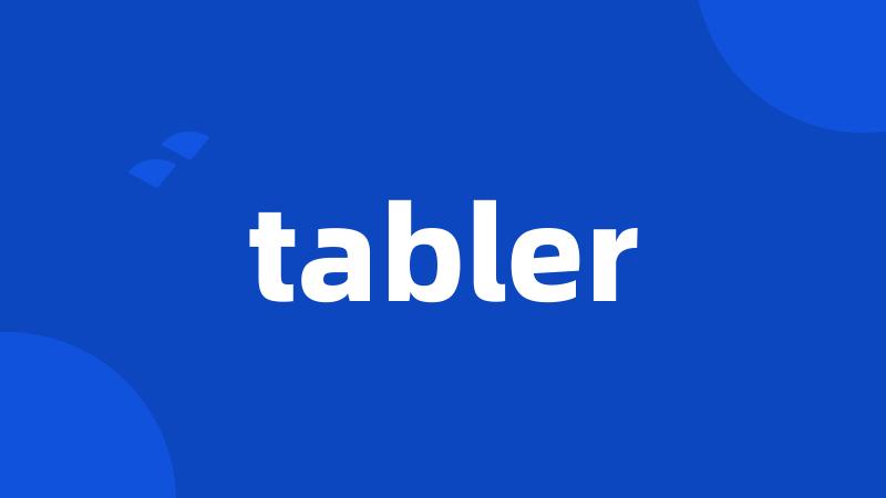 tabler