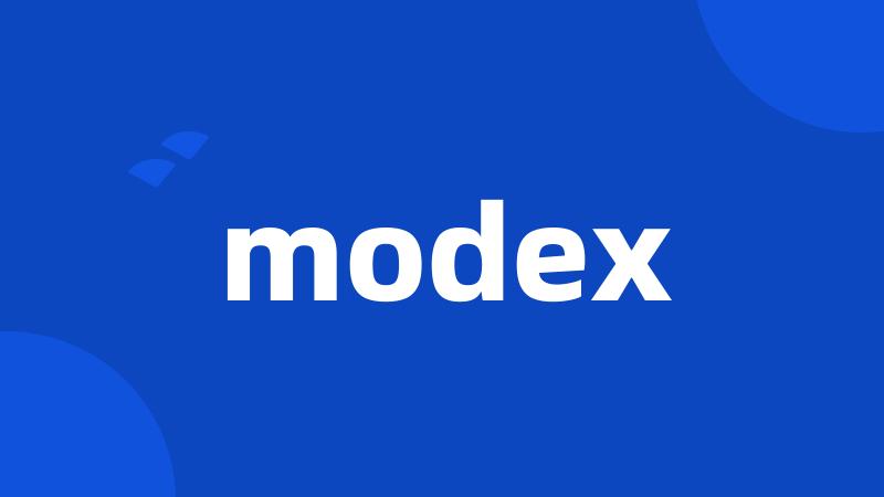 modex