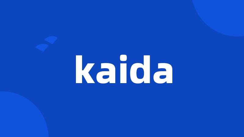 kaida