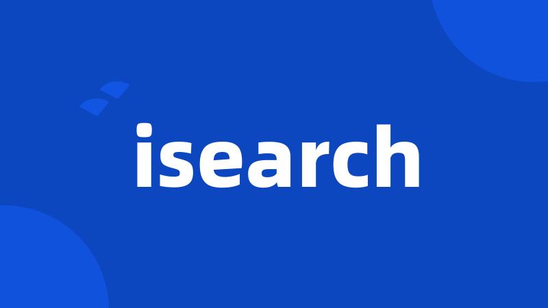 isearch