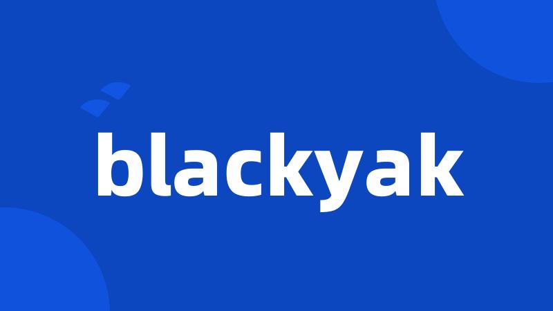 blackyak