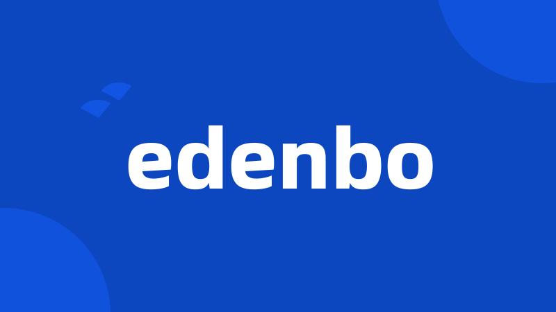 edenbo