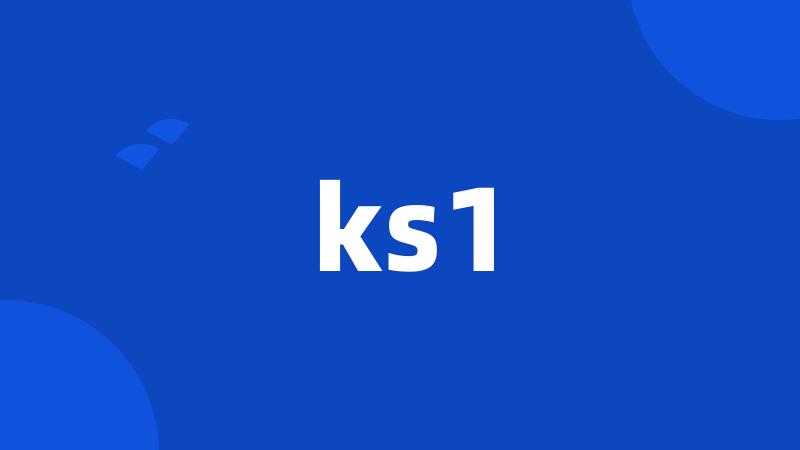 ks1