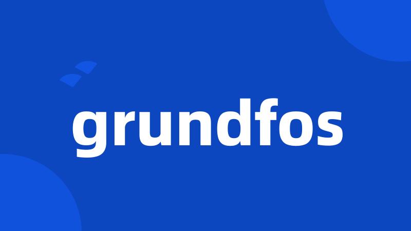 grundfos