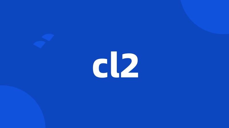 cl2