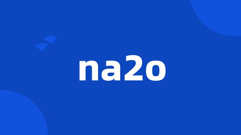 na2o