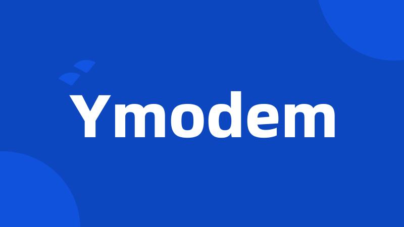 Ymodem