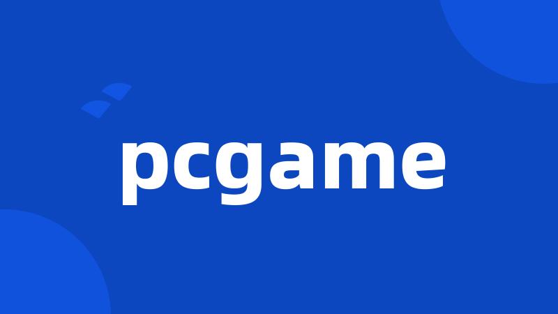 pcgame