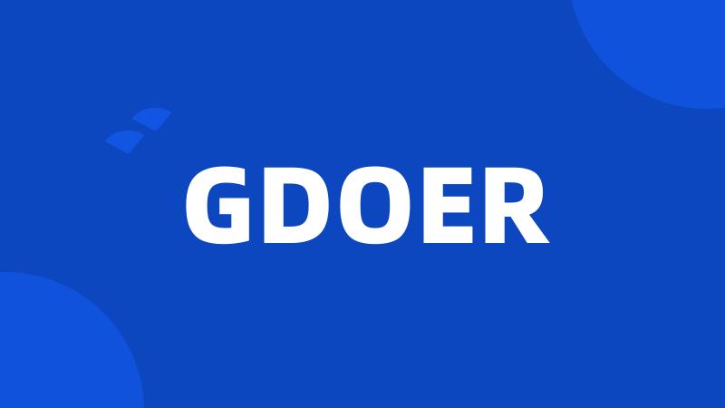 GDOER