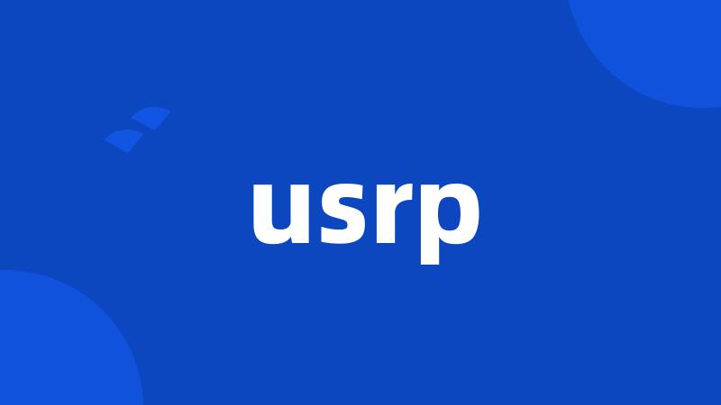 usrp