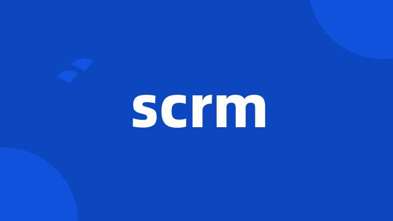 scrm