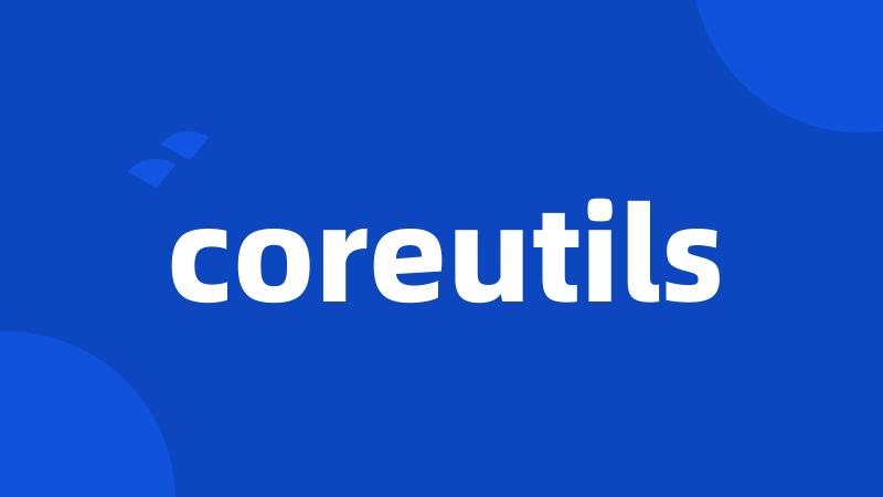 coreutils