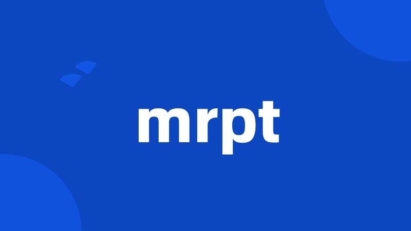 mrpt