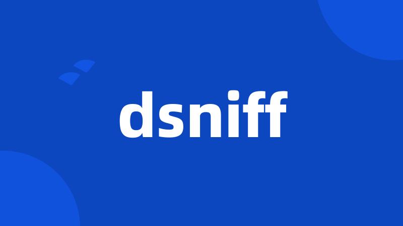 dsniff