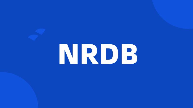 NRDB