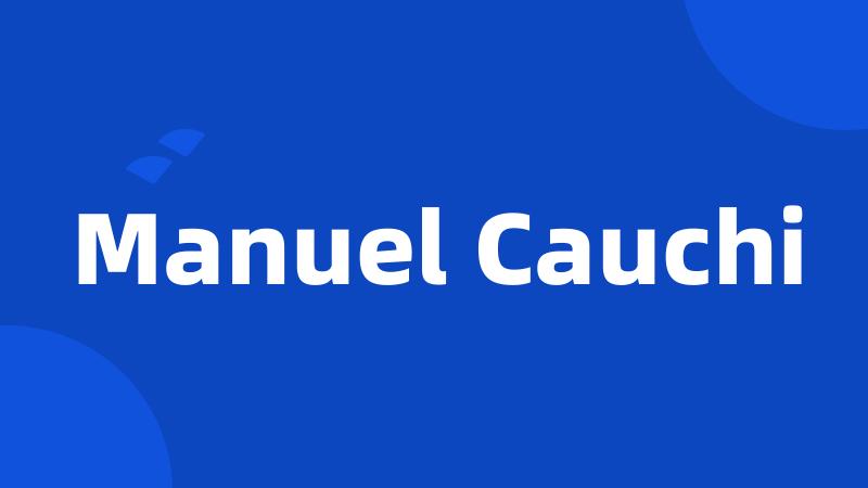 Manuel Cauchi