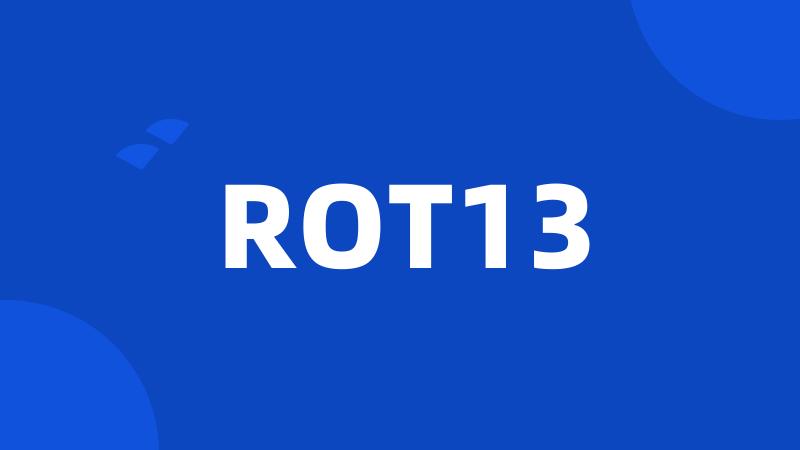 ROT13