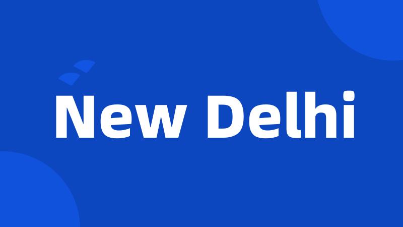 New Delhi