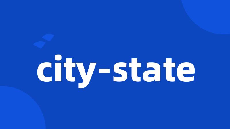 city-state