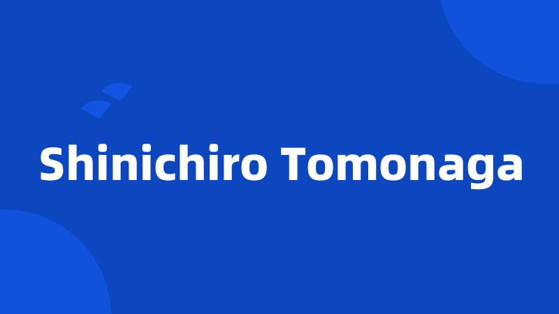 Shinichiro Tomonaga