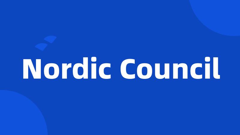 Nordic Council