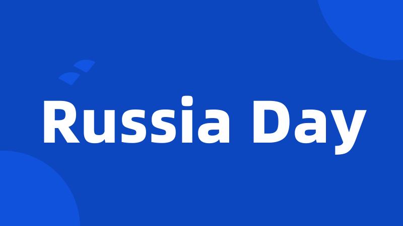 Russia Day