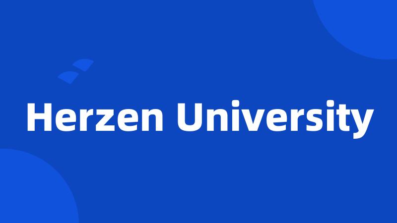 Herzen University