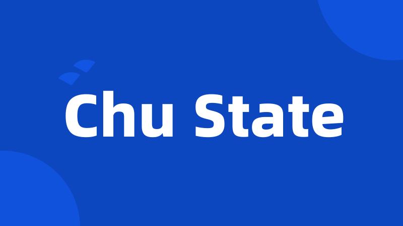 Chu State