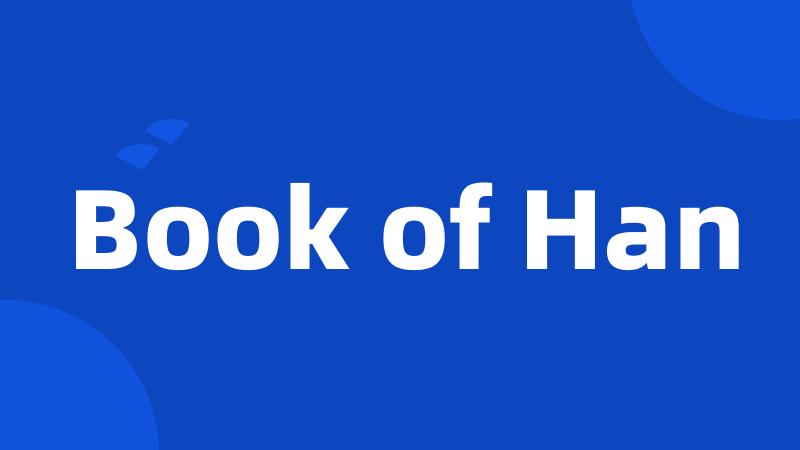 Book of Han