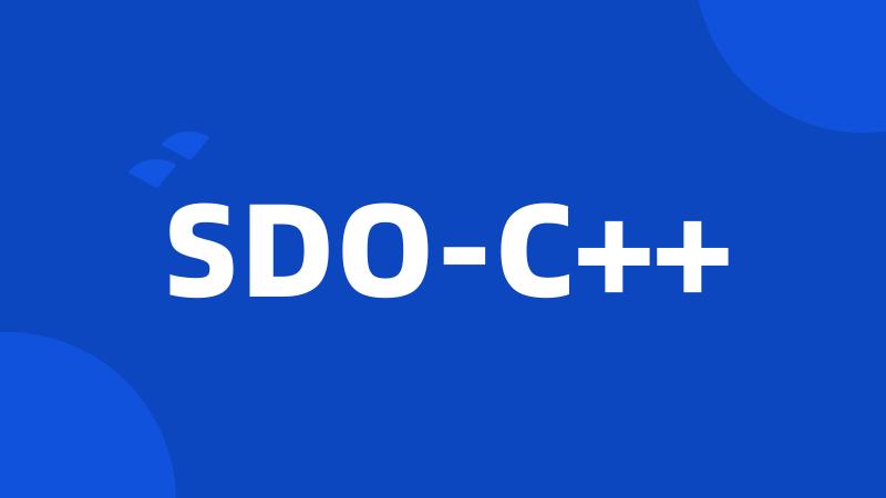 SDO-C++