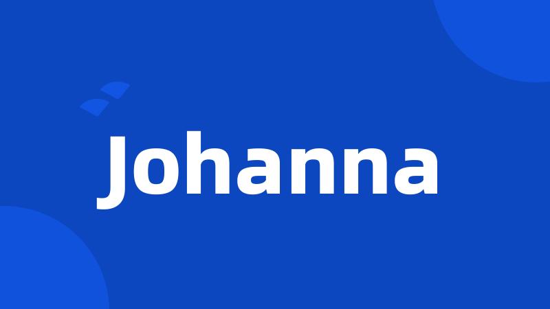 Johanna