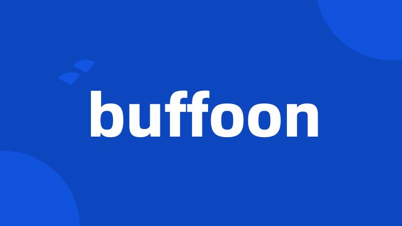 buffoon