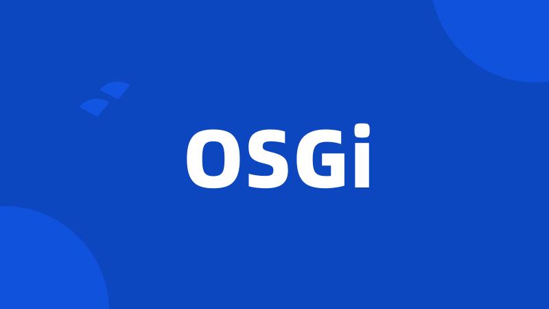 OSGi