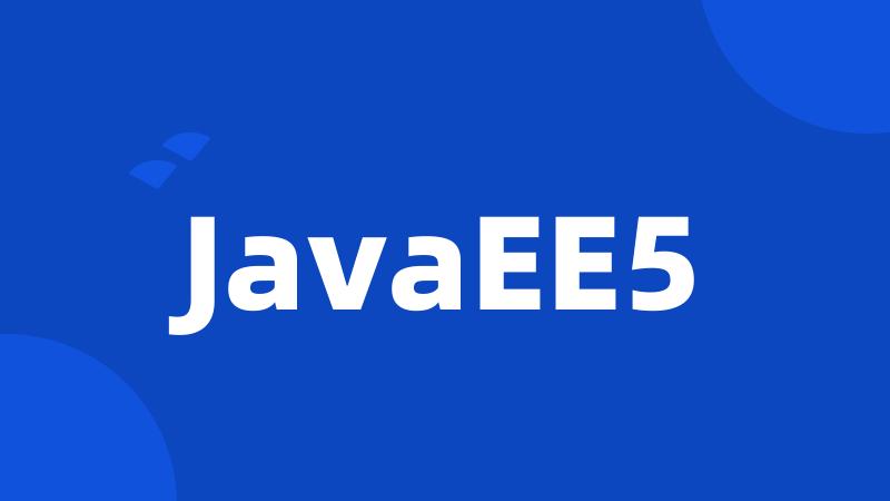 JavaEE5