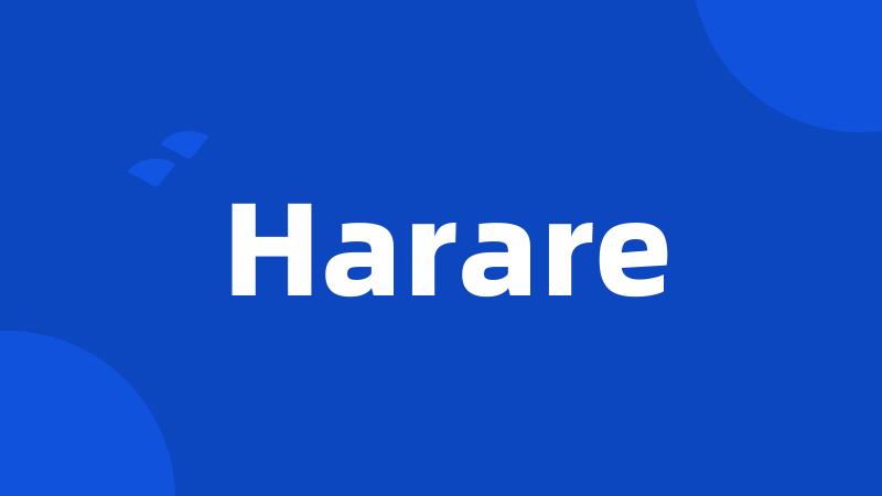 Harare