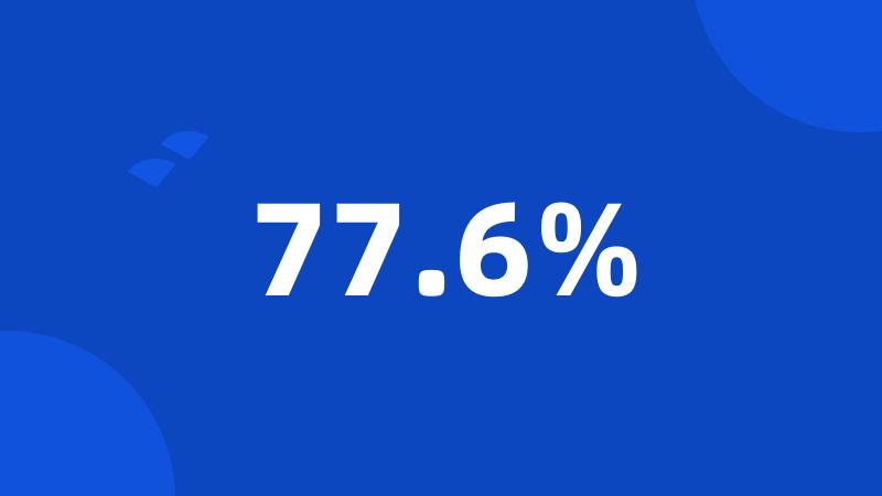 77.6%