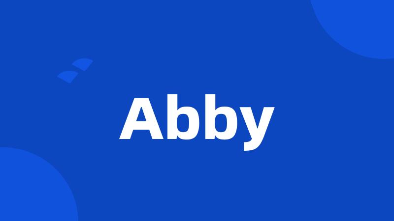 Abby