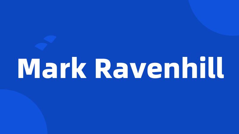 Mark Ravenhill